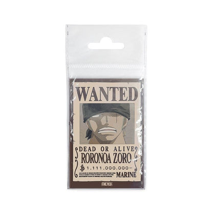 ONE PIECE - Aimant Standard - Wanted Zoro x4 - vue 2