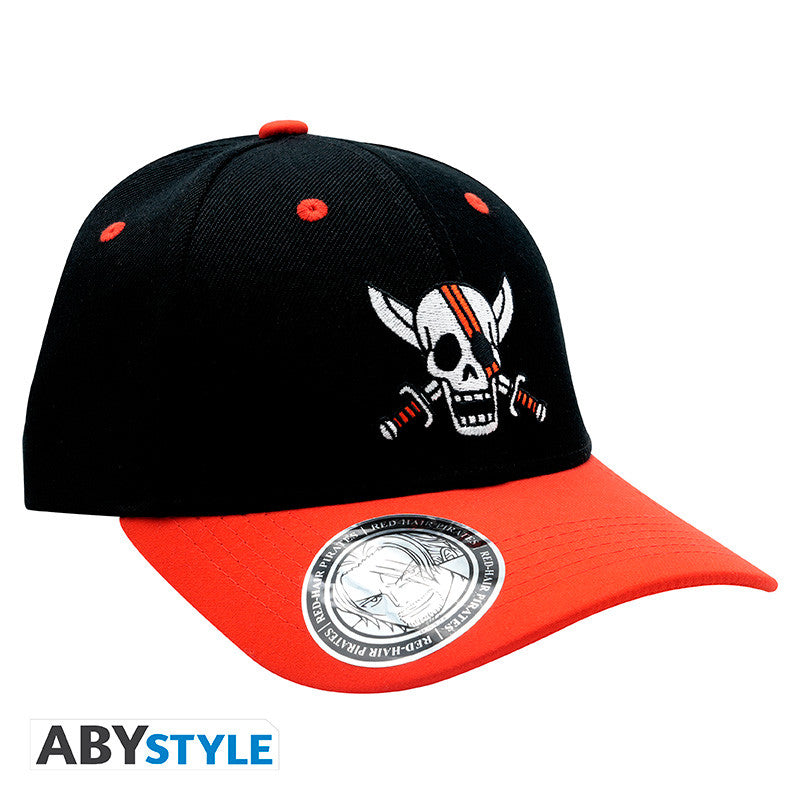 ONE PIECE - Casquette snapback- Noir & Gris - Skull x2 - vue 2