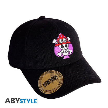ONE PIECE - Casquette - Noir - Skull Ace x2