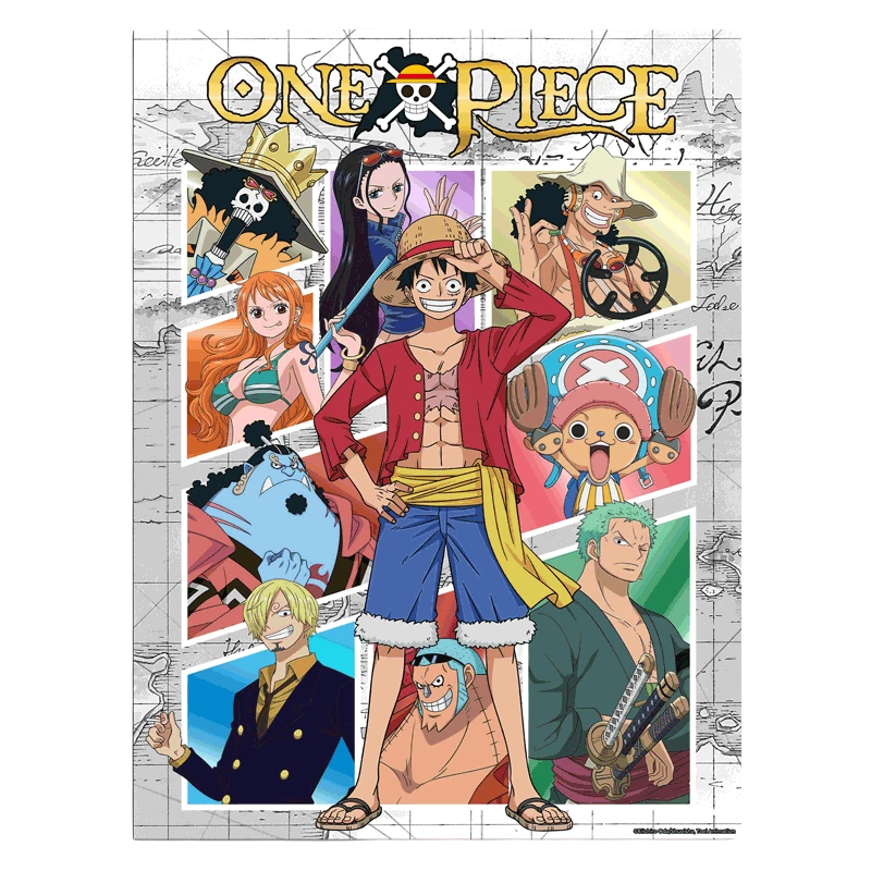 One Piece Golden Poster 02 Groupe Collage 30x40cm