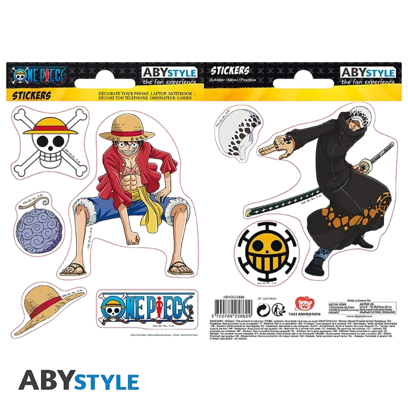 ONE PIECE - Sticker Vinyl Individuel - Luffy