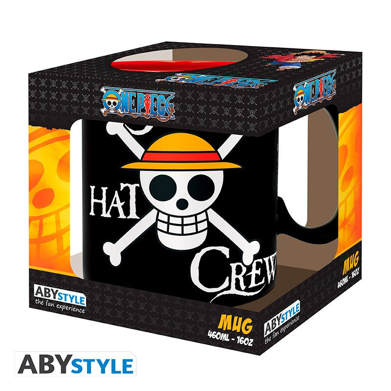 ONE PIECE - Mug - 460 ml - Luffy & Skull - boîte carton x2 - vue 3