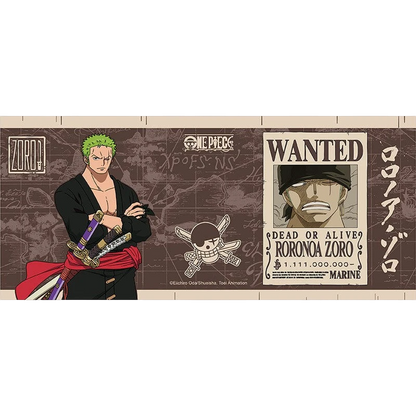 ONE PIECE - Mug - 460 ml - "Zoro Wanted" - subli - boîte x2 - vue 4