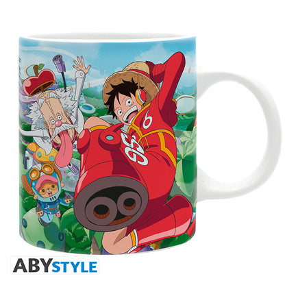 ONE PIECE - Mug - 320 ml - Luffy & Vegapunk - subli mate - boîte x2