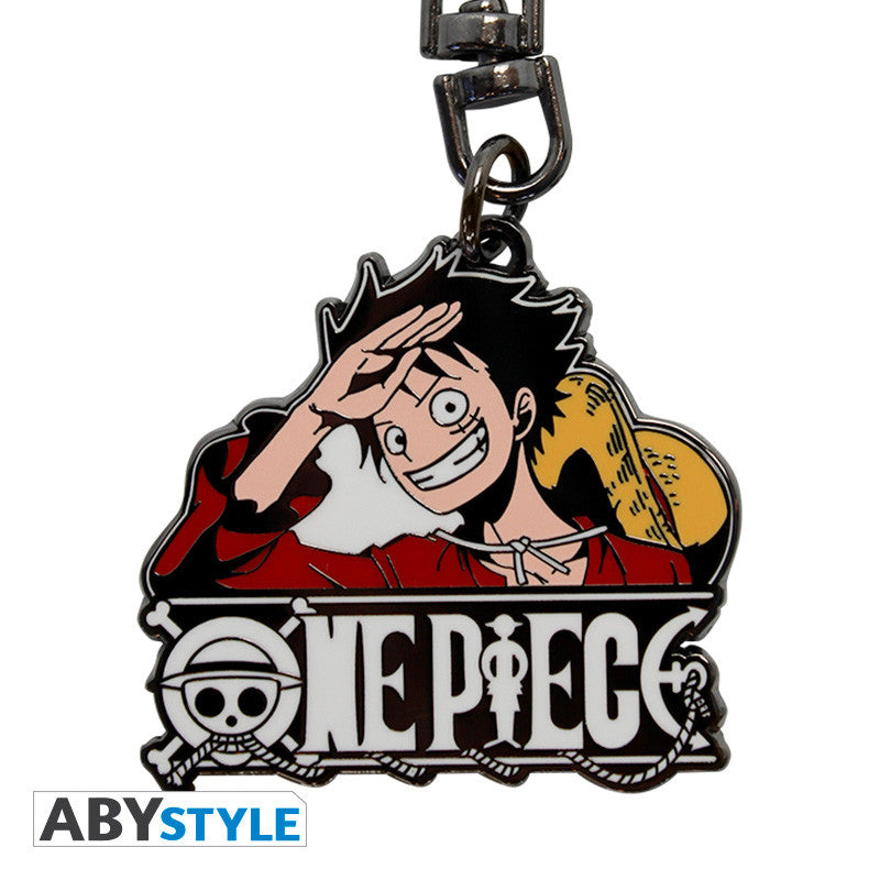 ONE PIECE - Porte-clés Wanted Luffy X4 - vue 2