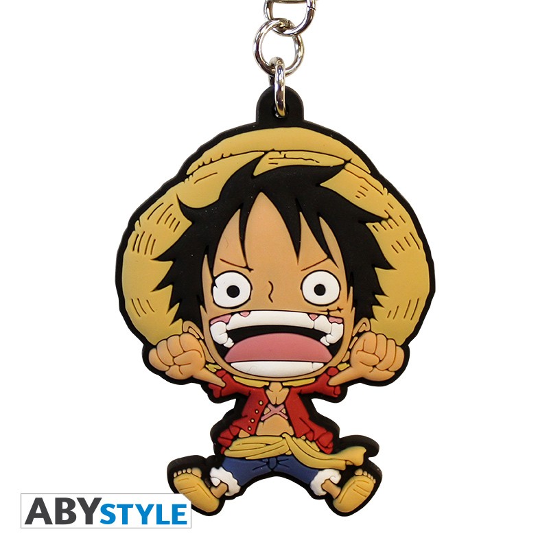 ONE PIECE - Porte-clés Wanted Luffy X4