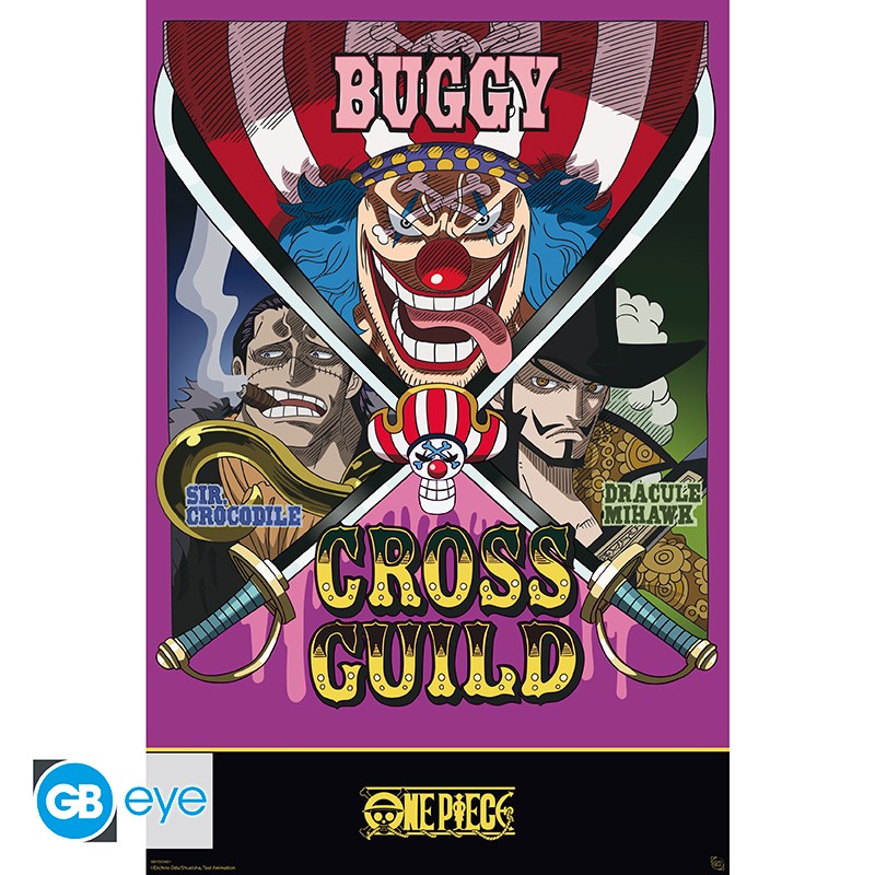 ONE PIECE - Poster Maxi 91,5x61 - Cross Guild*