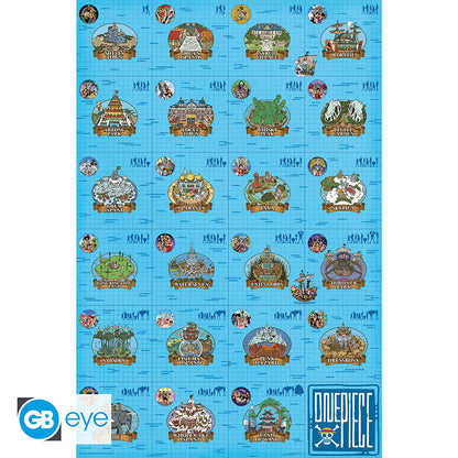 ONE PIECE - Poster Maxi 91,5x61 FSC MIX - Journal de bord