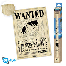 ONE PIECE - Aimant Standard - Wanted Luffy x4 - vue 2