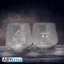 ONE PIECE - Set de 2 verres - Luffy & Ace EUROPE x2 - vue 2