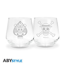 ONE PIECE - Set de 2 verres - Luffy & Ace EUROPE x2