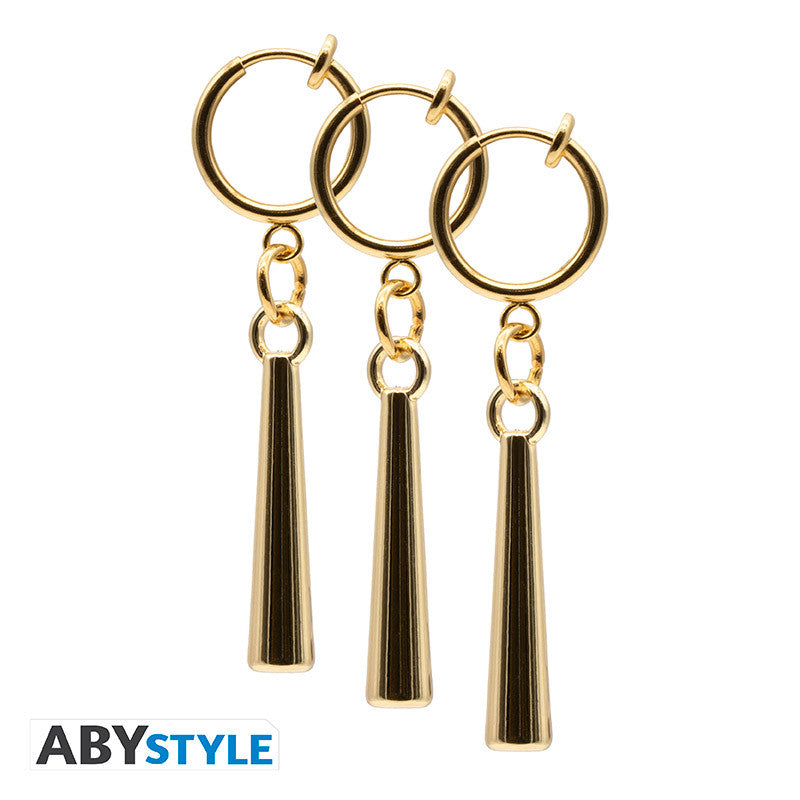 ONE PIECE - Set de 3 boucles d'oreilles Zoro