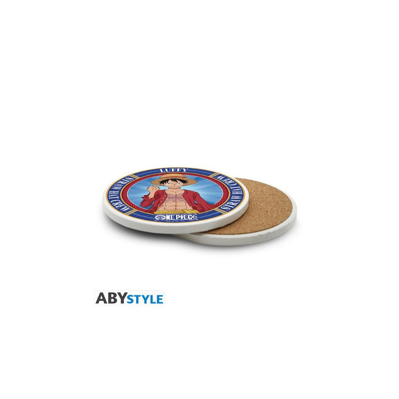 ONE PIECE - Dessous de verre en céramique "Monkey D. Luffy" - vue 3
