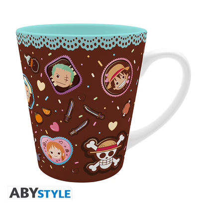 ONE PIECE - Mug - 250 ml - Chibi Whole Cake Island - subli x2