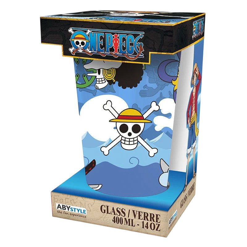 ONE PIECE - Verre XXL - 400 ml - Skulls - boîte x2 - vue 2