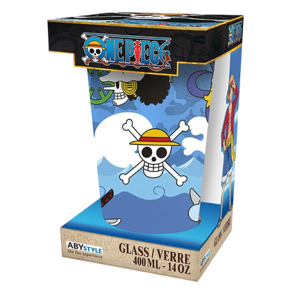 ONE PIECE - Verre XXL - 400 ml - Skulls - boîte x2 - vue 2