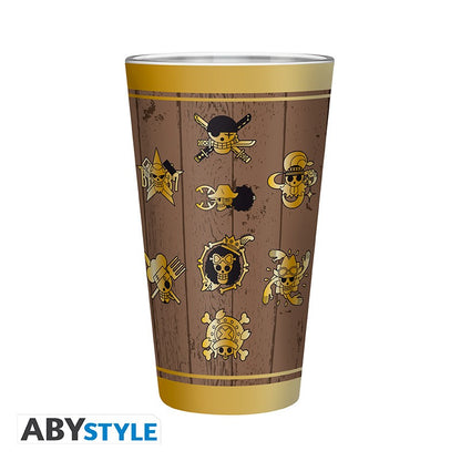 ONE PIECE - Verre XXL - 400 ml - Skulls - Mate - x2 - vue 3