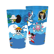 ONE PIECE - Verre XXL - 400 ml - Skulls - boîte x2