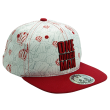 ONE PUNCH MAN - Casquette snapback- Beige & Rouge - Poings x2 *