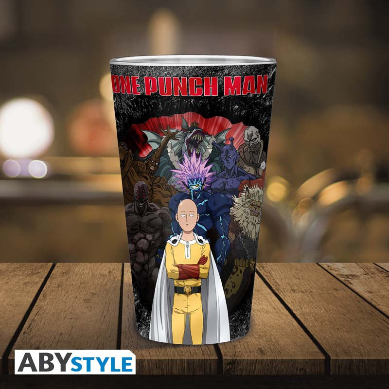 ONE PUNCH MAN - Verre XXL - 400 ml - Seul contre tous - x2 - vue 3