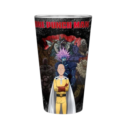ONE PUNCH MAN - Verre XXL - 400 ml - Seul contre tous - x2