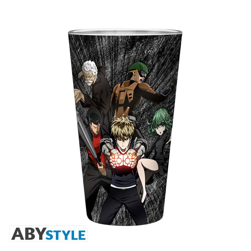 ONE PUNCH MAN - Verre XXL - 400 ml - Seul contre tous - x2 - vue 4