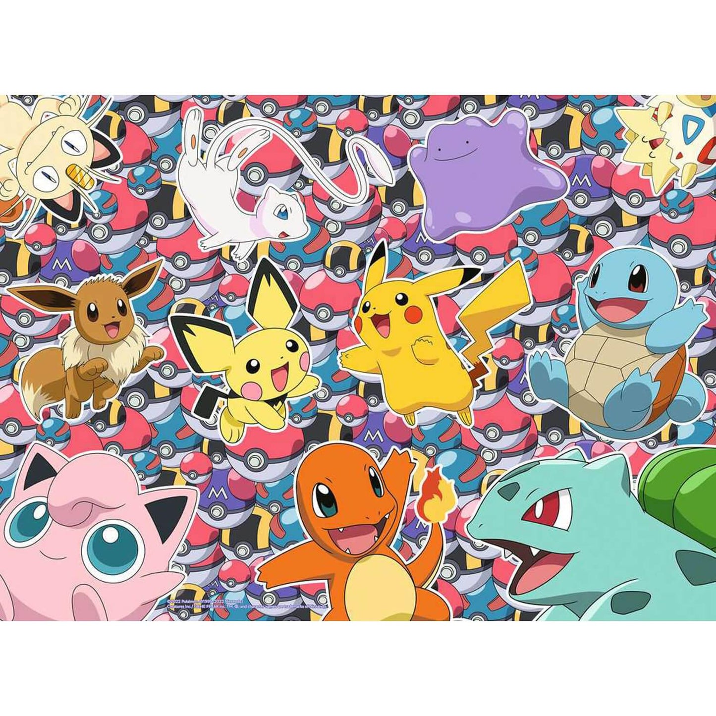 Pokemon - Mes Pokemon - Puzzle 100 pièces