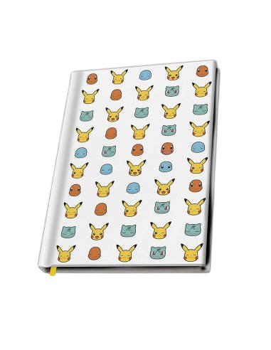 POKEMON - Cahier A5 "Starters" X4