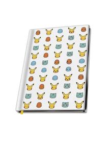 POKEMON - Cahier A5 "Starters" X4
