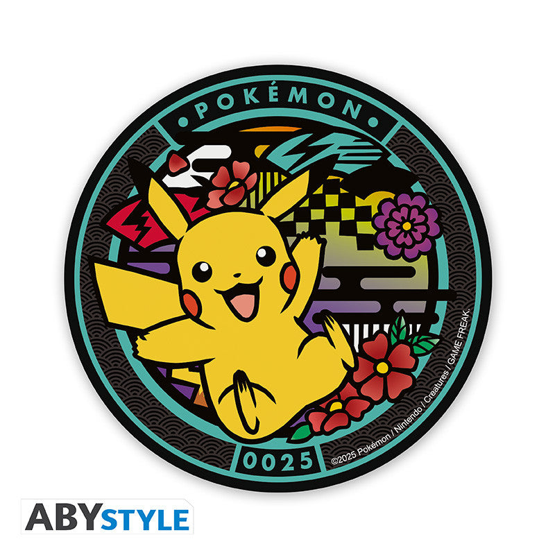 POKEMON - Dessous de verre en céramique "Pikachu"