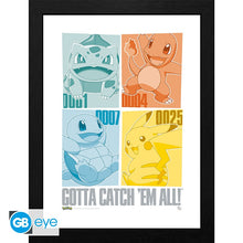 POKEMON - Poster Maxi 91,5x61 FSC MIX - Pikachu & Kanto Starters - vue 2