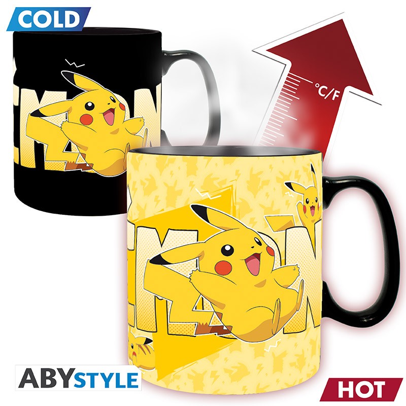 POKEMON - Mug Heat Change - 460 ml - Évoli - boîte carton x2 - vue 4