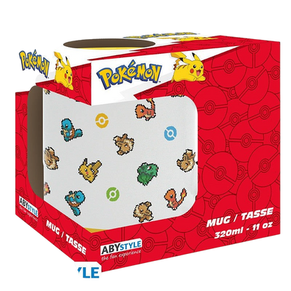 Pokemon Mug - 320 ml - Pixel Art
