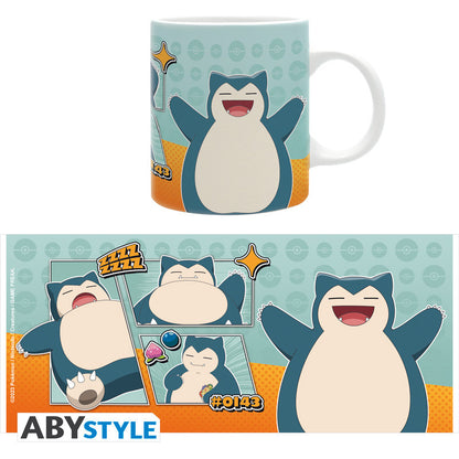 POKEMON - Mug - 320 ml - Ronflex Bande Dessinée - subli x2 - vue 3