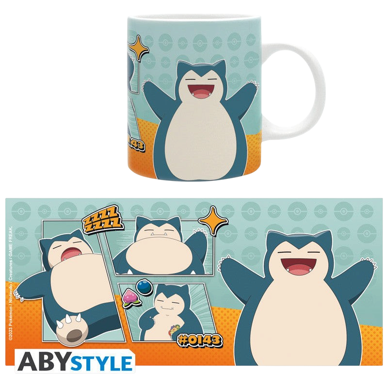 POKEMON - Mug - 320 ml - Ronflex Bande Dessinée - subli x2 - vue 3