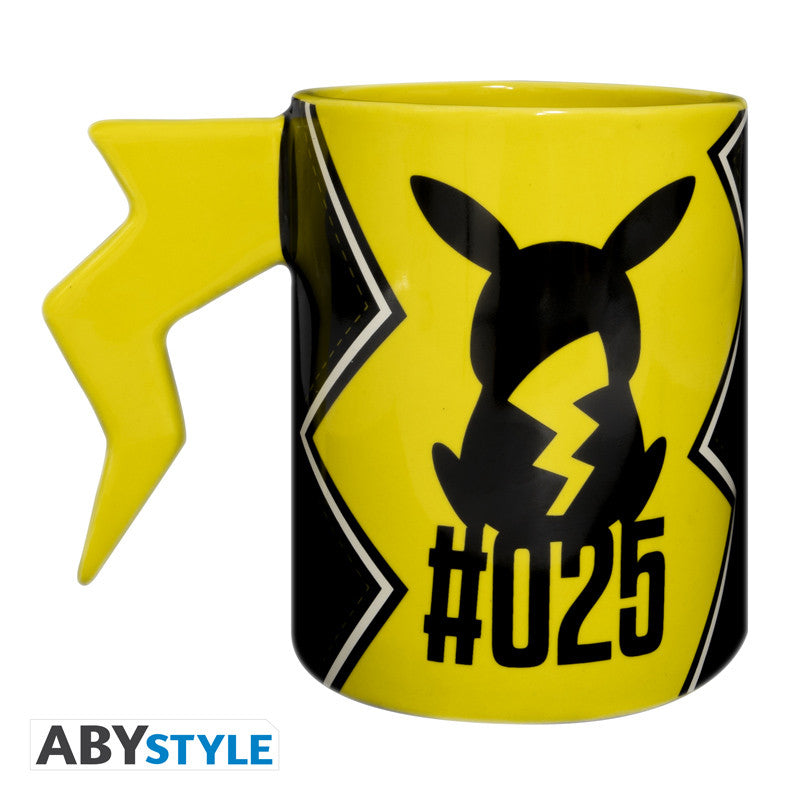 POKEMON - Mug 3D anse - Éclairs de Pikachu x2 DT - vue 4