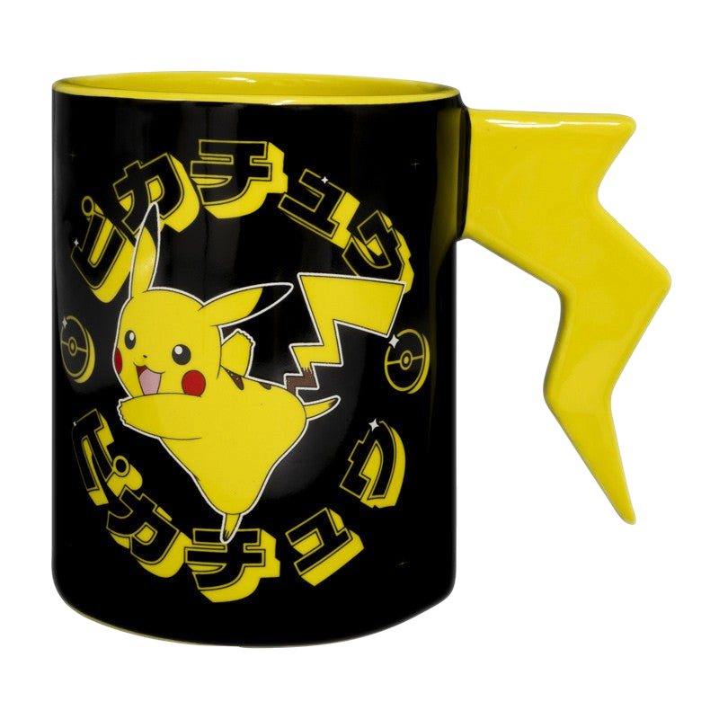POKEMON - Mug 3D anse - Éclairs de Pikachu x2 DT