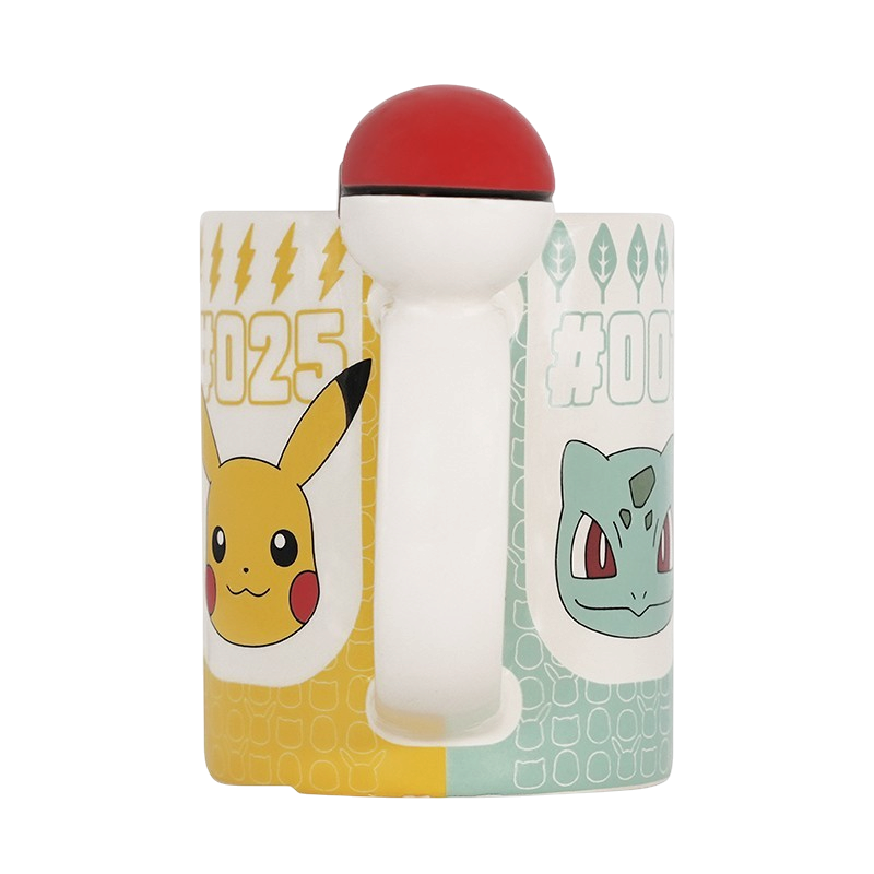 POKEMON - Mug 3D anse - Pokéball x2 DT - vue 3