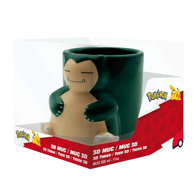 POKEMON - Mug 3D - Ronflex x2 DT - vue 2