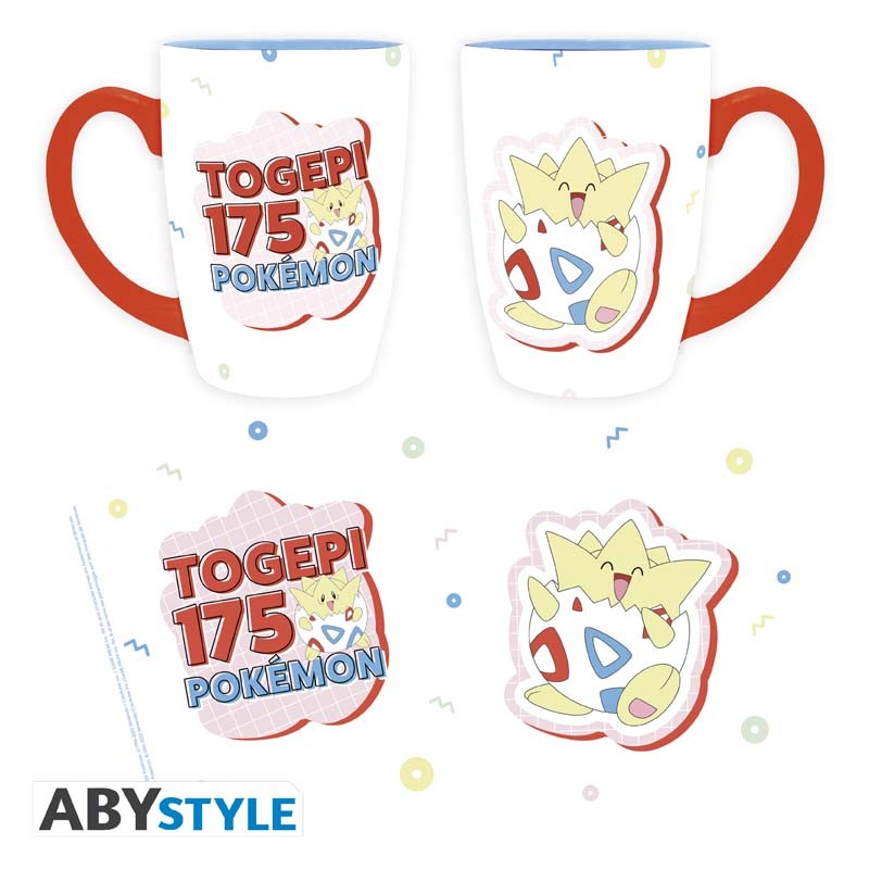 POKEMON - Mug - 400 ml - Togepi - boîte Carton x2 DT*