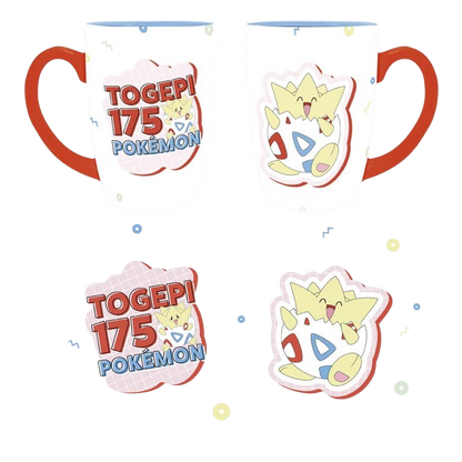 POKEMON - Mug - 400 ml - Togepi - boîte Carton x2 DT*