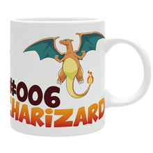 POKEMON - Mug - 460 ml - Dracaufeu effet métal - boite carton x2