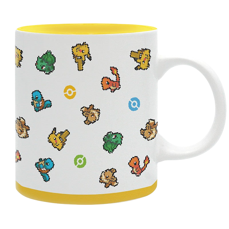 Pokemon Mug - 320 ml - Pixel Art