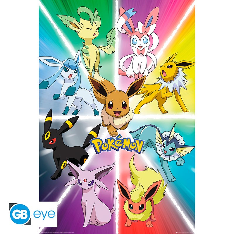 POKEMON - Poster Maxi 91,5x61 - Evoli - vue 2