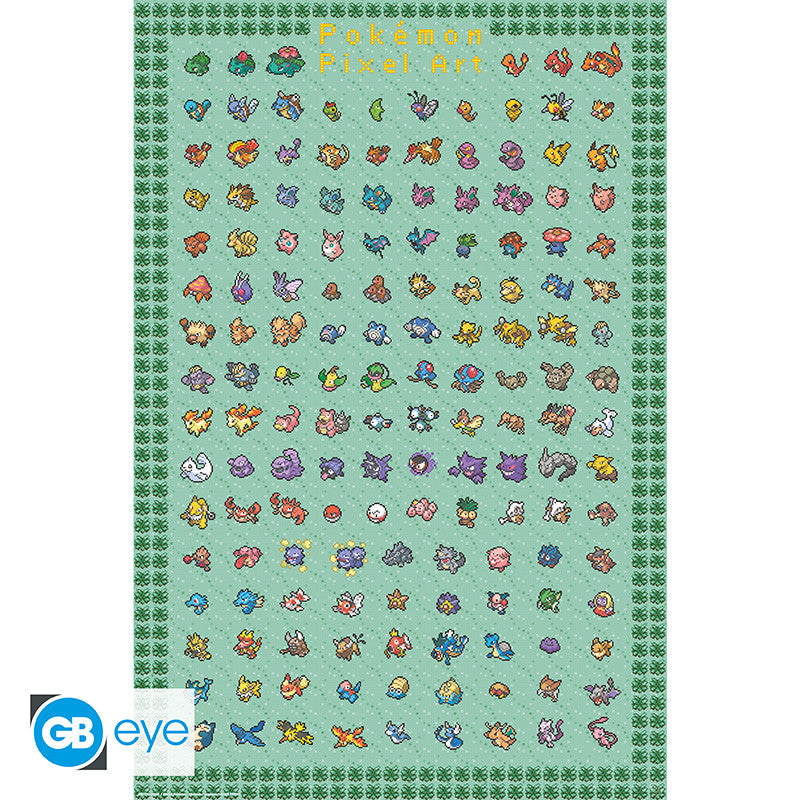 POKEMON - Poster Maxi 91,5x61 Effet Métal - Pikachu* - vue 2