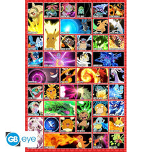 POKEMON - Poster Maxi 91,5x61 FSC MIX - Favoris de tous les temps - vue 2