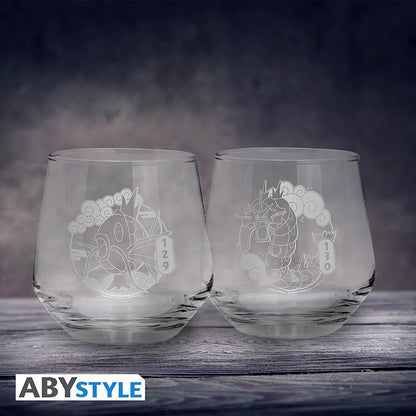 POKEMON - Set de 2 verres - Magicarpe & Léviator EUROPE x2 - vue 3
