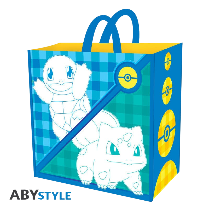 POKEMON - Shopping Bag - "Kanto Starters" X4