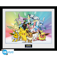 Pokémon - Tirage encadré - Pixel Art (30x40)