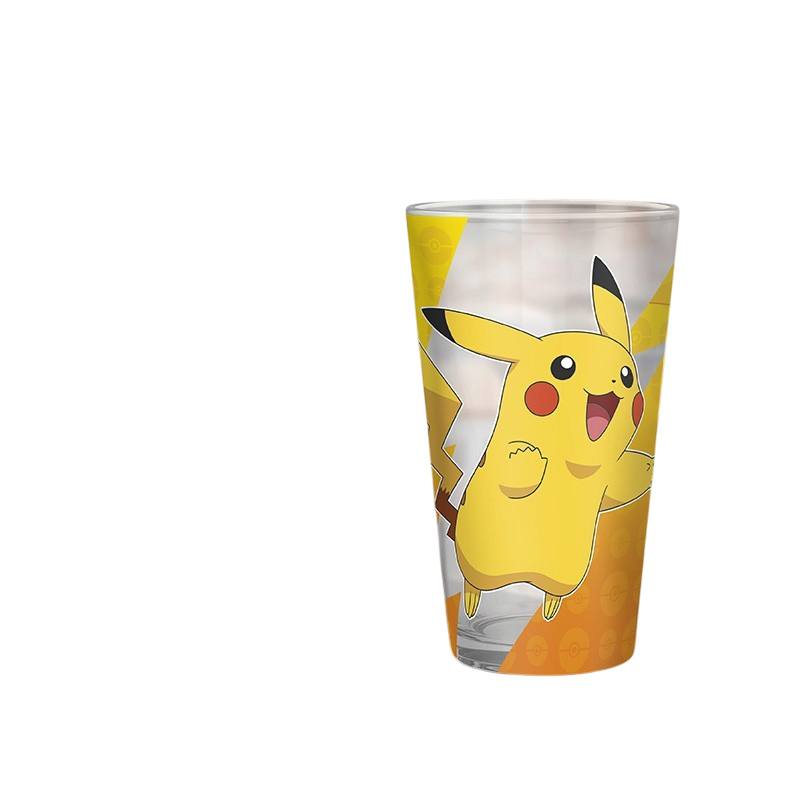 POKEMON - Verre XXL Premium - 400 ml - Pikachu effet métal - x2 - vue 3